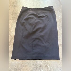 Rafaella Black Knee-Length Pencil Skirt